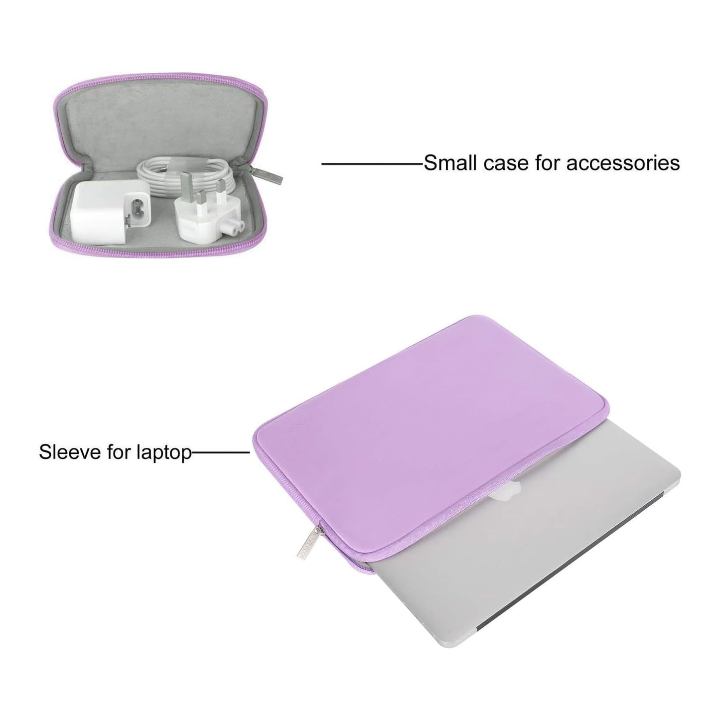 MOSISO Laptop Case 15 inch, 15 inch Laptop Sleeve with Small Case