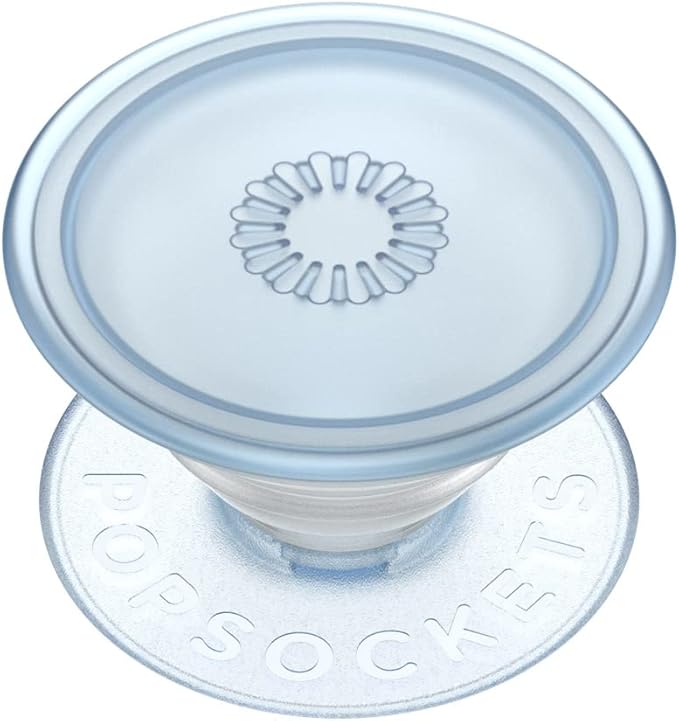 PopSockets Phone Grip for MagSafe, Magnetic Holder- Opalescent Blue