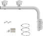 WiTi Heavy Duty Dual Mount 40CM Arm Bracket for Cameras,Long Pole with 2 Mounts for CCTV Security Surveillance System,Project and Home Solution for Indoor and Outdoor