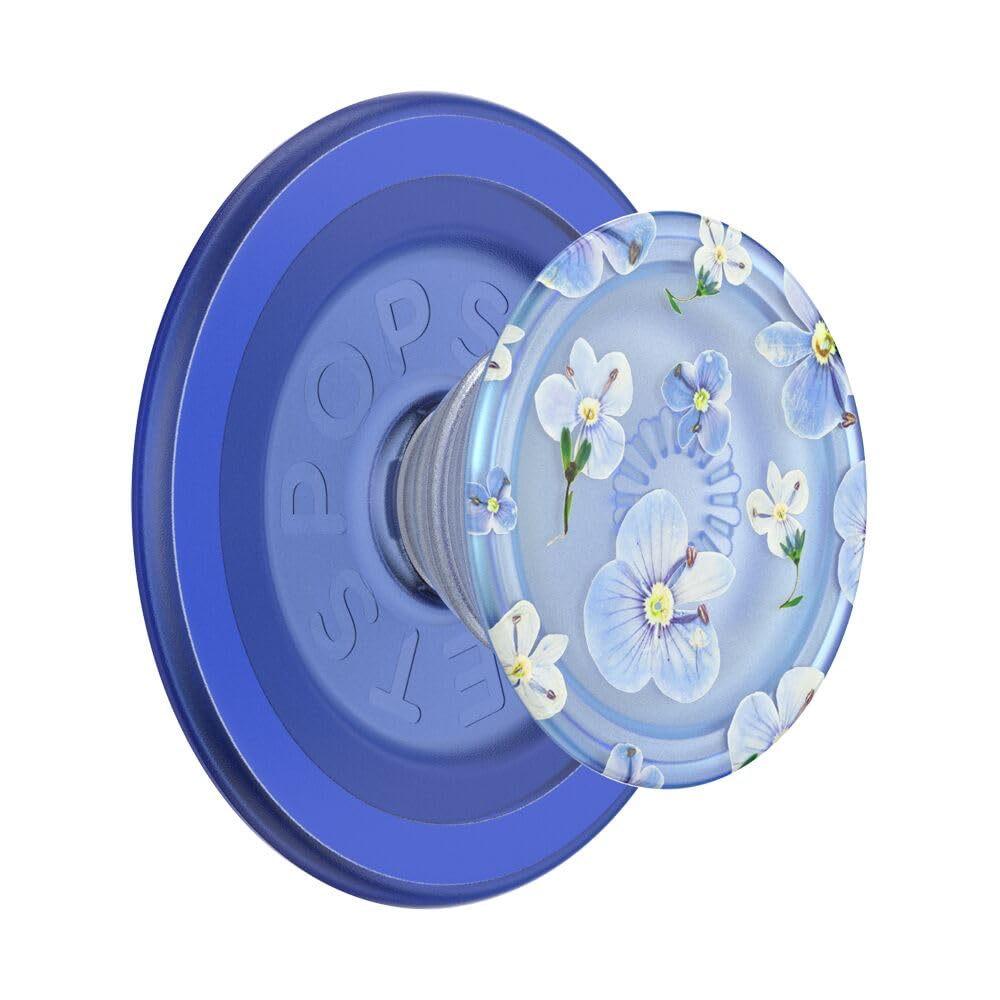 PopSockets Phone Grip for MagSafe, Magnetic Holder- Blue Fields