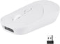 New Wireless Mouse Barcode Scanner, 2-in-1 Design 2D Handheld Barcode Scanner with Wireless Mouse Functions for POS System,Store,Supermarket, Warehouse.(White)