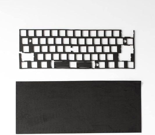 mintcaps Keyboard Sound Dampening Foam 61 Layout Silencer Pad Gasket EVA Foam Keyboard Switches Dampening Foam Pad for Mechanical Keyboard