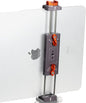 Metal iPad Tripod Mount Adapter, Tablet Holder with Rotatable Cold Shoe Mount - Compatible with iPad Pro, Air, Galaxy Tab, iPhone