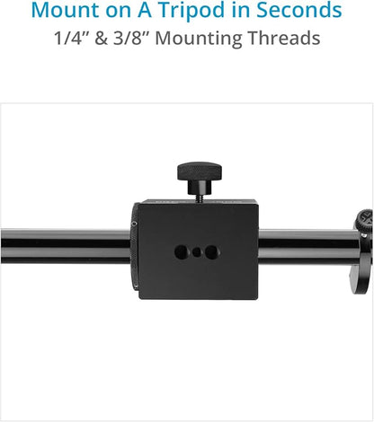 PROAIM Tango 360° Camera Rotating Dutch Angle Rig for DSLR Cameras. Height Adjustable. Payload up to 2.27kg/5lb. (P-TNGO-01)