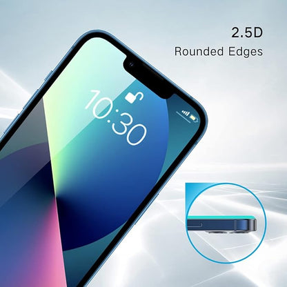 PERFECTSIGHT Anti Blue Light Screen Protector Designed for iPhone 13/ iPhone 13 Pro 2021 6.1 inch, HD Clear Blue Light Blocking Tempered Glass - Eye Protection