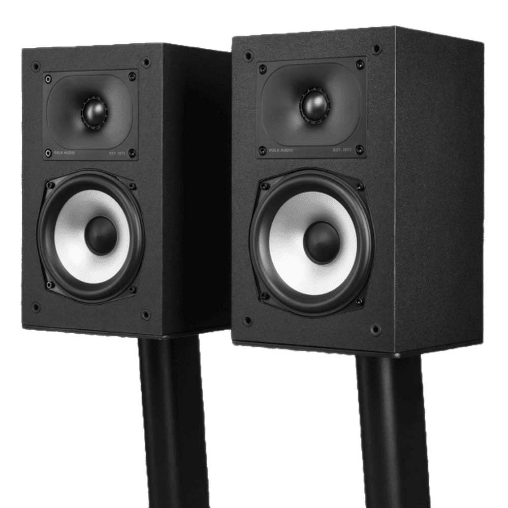 Polk Audio Monitor XT30 Compact Center Channel Speaker (Midnight Black)