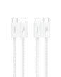 Belkin USB C to USB C 60W Braided Cable 2 Pack, 6.6ft iPhone Charger Cord