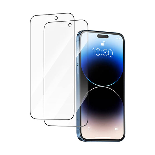 PERFECTSIGHT 2 Pack Compatible for iPhone 14 Pro Screen Protector 6.1 Inch, [ 6X Strogner ] HD Clear Premium Tempered Glass Case Friendly 9H Hardness Bubble Free Easy Installation