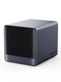 MINISFORUM N5 Pro 5-Bay Desktop AI NAS, AMD Ryzen AI 9 HX PRO 370(12C/24T) CPU, 16GB DDR5, 128G SSD, 1x10GbE, 1x5GbE, 2xUSB4, 8K HDMI, OCuLink, 1xM.2+2xU.2/M.2 Slot, Network Attached Storage(Diskless)