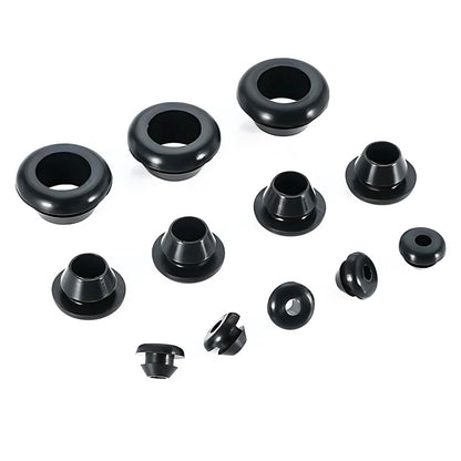 Qrity 20x Rubber Grommets ID 14mm Mount 17mm for Cable