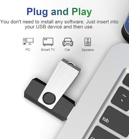 Aiibe 4GB Flash Drive 50 Pack - USB 2.0 Memory Stick Multipack Zip Drive, Black