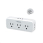 Multi Plug Outlet Splitter, TESSAN Wall Surge Protector 5 Outlet Extender 3 USB Charger Adapter, 3 Way Multiple Power Electrical Plug Expander