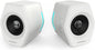 G2000 32W PC Computer Speakers for Gaming Desktop PC Laptop Mac Computer Woofer Speakers Bluetooth USB 3.5mm AUX Inputs RGB Lights Multimedia Speakers White