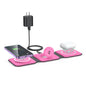 Wireless Charger 3 in 1,RTOPS Magnetic Traval Wireless Charging Station Multiple Devices,GaN 3 in 1 Charging Station,Compatible iphone17/16/15/14/13/Pro/Max,iWatch,AirPods4/3/2/Pro(Adapter Includes)