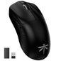 VGN Dragonfly F1 Pro Max Wireless Gaming Mouse, 130h Playtime Long Endurance, 55g Lightweight, PAW3395 26K DPI Flagship Sensor, 4000Hz Polling Rate Supported, Low Latency Esports Peripherals, Black