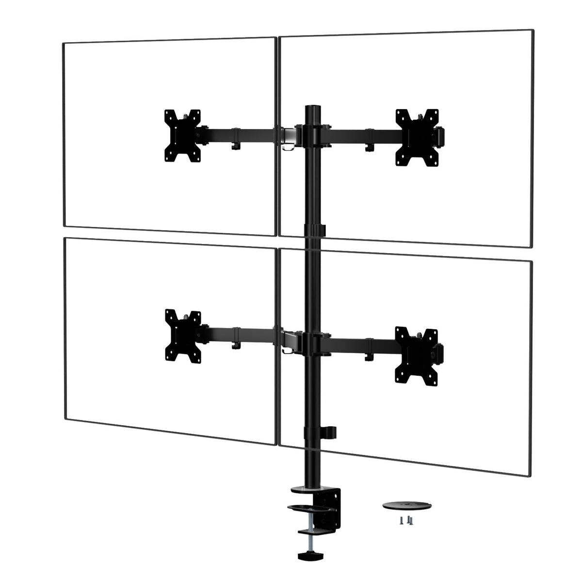 WALI Tall Monitor Arm Mount for Desk for 13-38 inch Screens, up to 22lbs