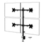 WALI Tall Monitor Arm Mount for Desk for 13-38 inch Screens, up to 22lbs