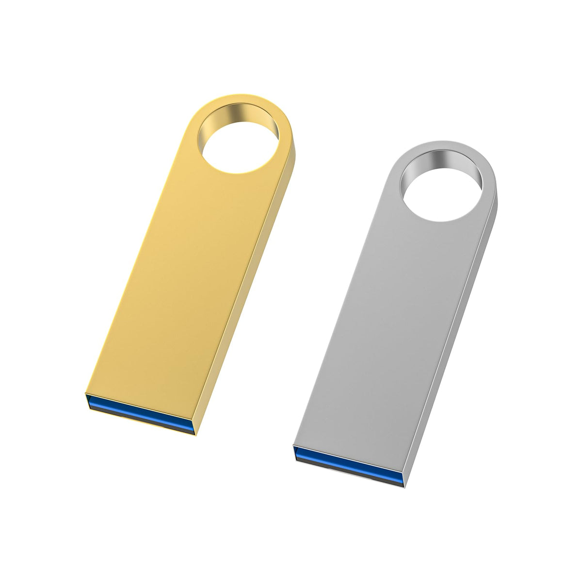 16GB USB Flash Drive 5 Pack, Wooolken Sleek Metal USB 2.0 Thumb Drive
