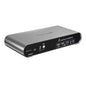 Terived 2 Computers 2 HDMI Monitor Automatic KVM Switch 8K@60Hz, Hotkey Switching, EDID, Support 5.1/7.1 Audio and Microphone, Aluminum Shell with Digital Display, USB 3.0 Hub, HDR10 with Cables