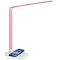 JOSTIC LED Desk Lamp with Wireless Charger, USB Charging Port, Eye Care