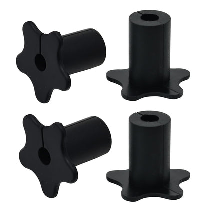 EASYEAH 2pc Black Starlink Cable Grommets 1" Silicone Wire Hole Grommet
