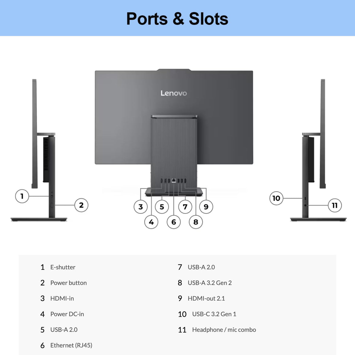Lenovo 2026 IdeaCentre Business All-in-One, 27" FHD Touchscreen 100Hz, Intel Core i5-13420H, 16GB DDR5 RAM, 1TB SSD, Wireless Charging Base, Wireless KB & Mouse, Wi-Fi 6, Windows 11 Pro, Grey