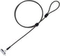 I3C Laptop Cable Lock Hardware Security Cable Lock Anti Theft 6.7FT Cable Lock Compatible with Laptop Anti-Theft Security Locking Cable Compatible for Wedge Type Slot(6 * 2.5mm)