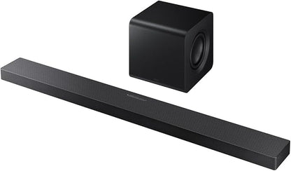 Samsung Q-Series Soundbar HW-QS700F 3.1.2 ch Subwoofer (2025 Model) Convertible Fit, Wireless Dolby Atmos, Q-Symphony