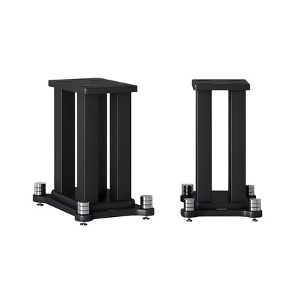 27.5" Bookshelf Speaker Stands Pair, 110 lb Capacity, for Studio Monitors