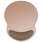 ITNRSIIET Ergonomic Mouse Pad with Comfort Gel Wrist Rest, Non-Slip PU Base, Smooth Textured Surface, Reduces Hand Fatigue & Wrist Pain, 8.7 x 7.2 Inch for Office Gaming Home, Soft Brown Gradient