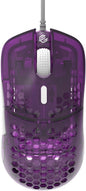 G-Wolves Hati HTM/HT-M Medium 56g Ultra Lightweight Honeycomb Wired Gaming Mouse, PixArt 3389 Sensor 16000 DPI, 6 Programmable Buttons, Low Latency, for PC/Mac (Violet)
