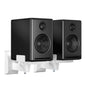 suptek Speaker Wall Mount Adjustable for Large Bookshelf Speaker Mounts