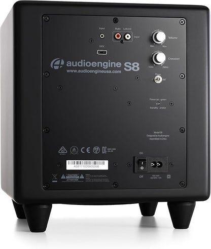 Audioengine A2+ Desktop 24 Bit Wireless Bluetooth Desktop Speakers - 60W Computer Speakers for Music and Gaming