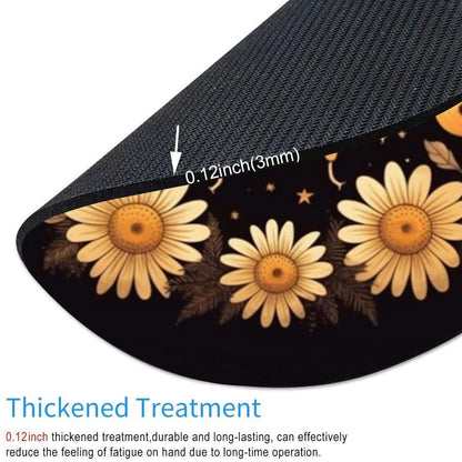Bees Round Mouse pad Customized Mousepad Non-Slip Rubber Base Mouse Pads for Computers Laptop Office Desk Accessories Mouse pad