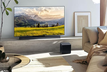 Samsung Q-Series Soundbar HW-QS700F 3.1.2 ch Subwoofer (2025 Model) Convertible Fit, Wireless Dolby Atmos, Q-Symphony