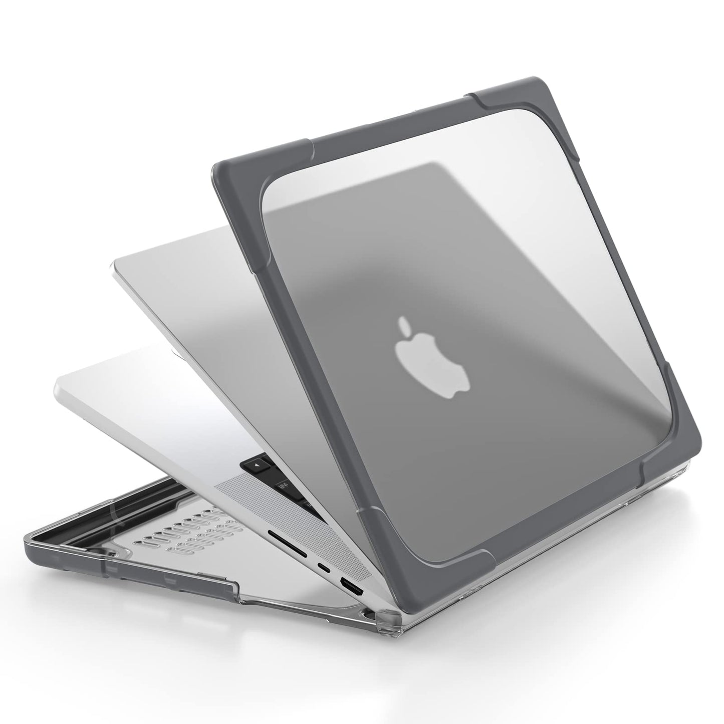 Batianda Heavy Duty Case for MacBook Pro 16 inch 2026-2021, Gray