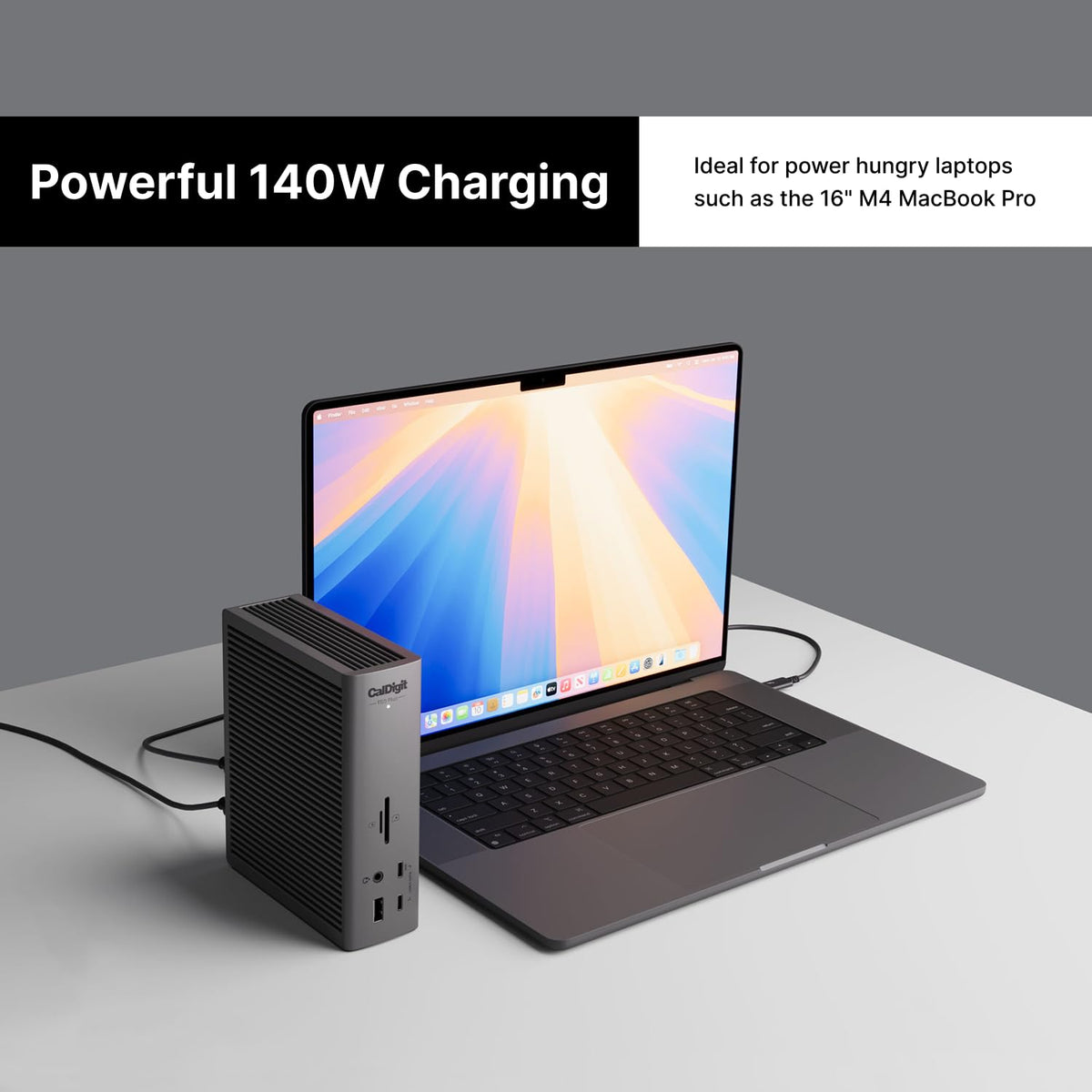 CalDigit TS5 Plus Thunderbolt 5 Docking Station: 20-Port PCIe-10GbE Mac|PC