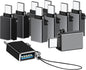 USB C to USB Adapter 10 Pack,USB C to USB A Adapter,Type C to USB Converter,USBC Adapters for MacBook,iMac,iPad,Samsung Galaxy S20+,Black and Grey