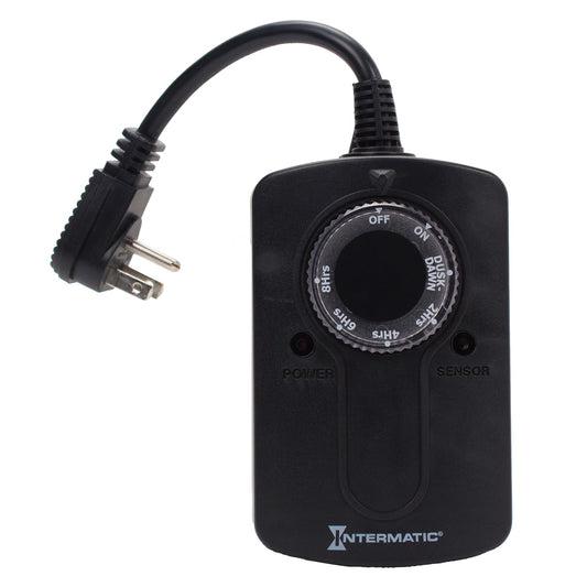 Intermatic HB35K 24 Hour 10-Amp Outdoor Timer for Decorations and Lights, Weatherproof