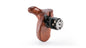 Tilta Advanced Left Side Wooden Handle (NATO Rail - Type VIII) | Black Walnut Wood & Aluminum Alloy Build | Quick Release Button