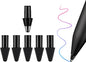 REEYEAR Replacement Tips Set fits for Remarkable Paper Pro Maker Pen –1 No Wear Out Titanium Alloy Tip + 5 Plastic Nibs – Precise, Durable Precise, Precise Writing, Long-Lasting