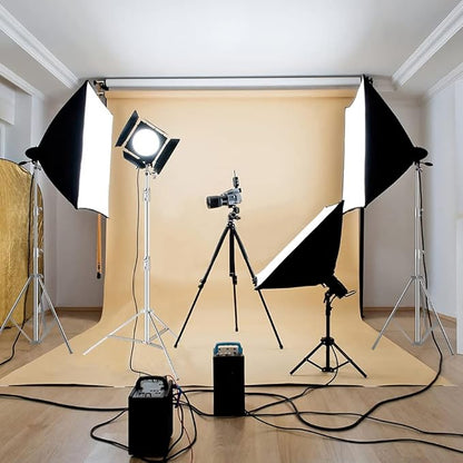 Heavy Duty Light Stand Tripod Stand for Photography, 9.19 Feet/2.8m Stainless Steel Light Tripods for Softbox, Speedlight, Strobe Light, Umbrella - Pack of 2