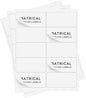 2"×4" Shipping Labels 500 Labels Sticker Paper for Laser/Ink Jet Printer mailing Labels 8.5"*11" White 10 per Sheet