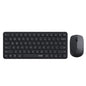 Rapoo 9560M Wireless Keyboard and Mouse Combo, Blade-Series E9550L 110-Key Ultra-Thin Keyboard and MT760SE Wireless Mouse, Support 4 Devices, Quiet, USB-C, Rechargeable, for Windows/Mac/Linux/Chrome