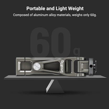 SmallRig Multifunctional Universal Cell Phone Mount Adapter, Phone Tripod Mount with Cold Shoe, Phone Holder for iPhone 16 15 14 13 12 11, Fits for Tripod Monopod Phone Cage Camera cage-3559