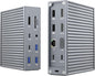 ACASIS USB C Docking Station Dual Monitor, 16-in-1 Laptpop Docking Station with 2* HDMI,VGA,2.5G Ethernet,SD/TF10Gbps USB-C 3.1,3.5mm Audio,PD100W,USBC Hub for MacBook/Dell/Lenovo/HP/ThinkPad (Sliver)