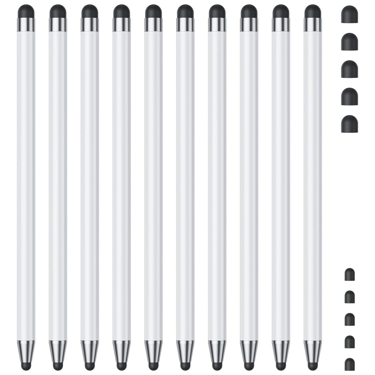 Stylus (10Pcs), Stylus Pen for Touchscreen, High Precision and Sensitivity Stylus Pen for Android Smartphone and Tablets, Compatible with Capacitive Touch Screen (Watermelon red)