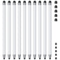 Stylus (10Pcs), Stylus Pen for Touchscreen, High Precision and Sensitivity Stylus Pen for Android Smartphone and Tablets, Compatible with Capacitive Touch Screen (Watermelon red)
