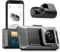 THINKWARE ARC Dash Cam with Smart Driving Alert System, 3X Energy Saving, 1440P+1440P Front and Rear, Wi-Fi, Super Night Vision, 24/7 Parking Mode (Free 32GB Card, Hardwiring, 12V Cable, GPS)