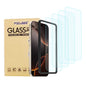 Focuses 4 Pack Anti Blue Light Screen Protector for iPhone 16,iPhone15 [6.1inch] with Installation Frame,9H+ Anti Blue Light Tempered Glass, Anti-Scratch, Case Friendly